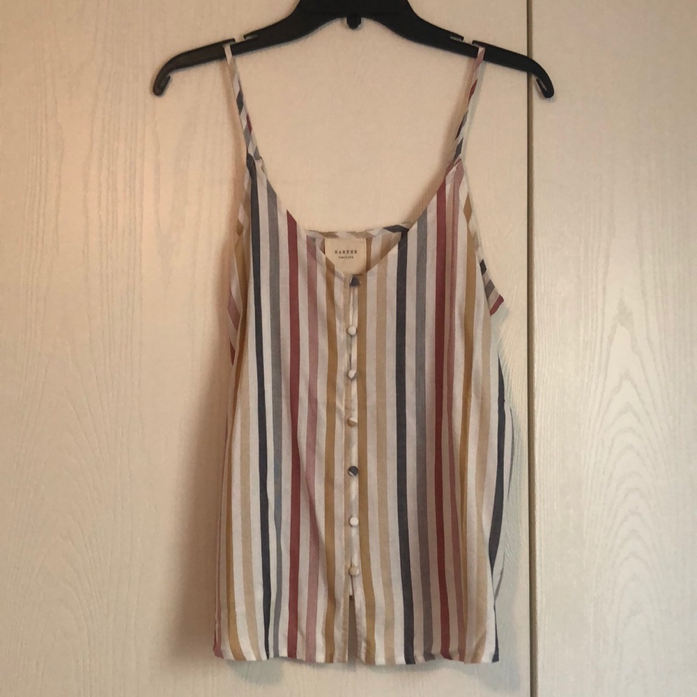Women’s Multi Stripe Tank Top